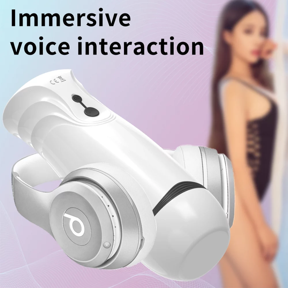 Vacuum Masturbator Toy immersive voice interaction