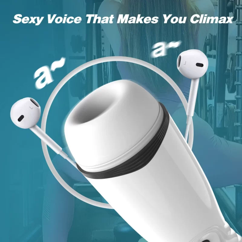 Vacuum Masturbator Toy sexy voice that makes you climax