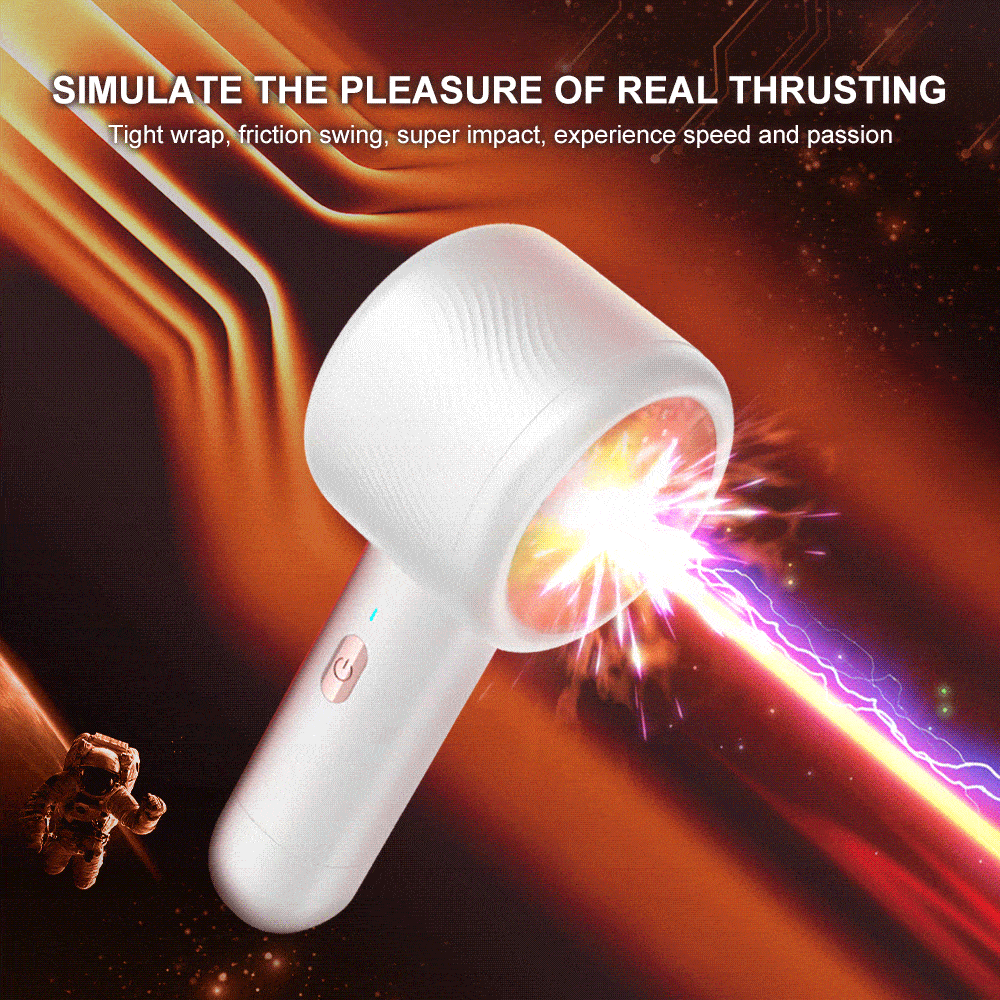 electric male masturbator cup real thrusting pleasure