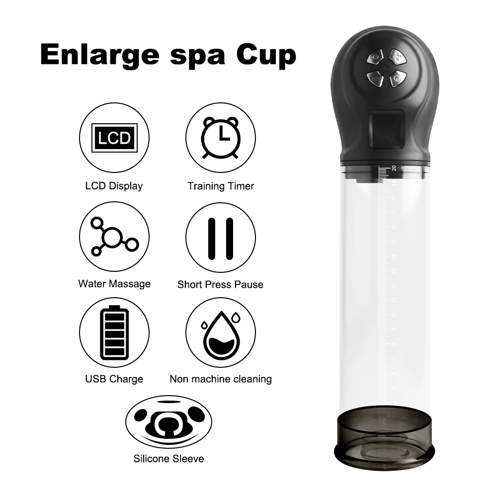 electric penis pump enlarge spa cup