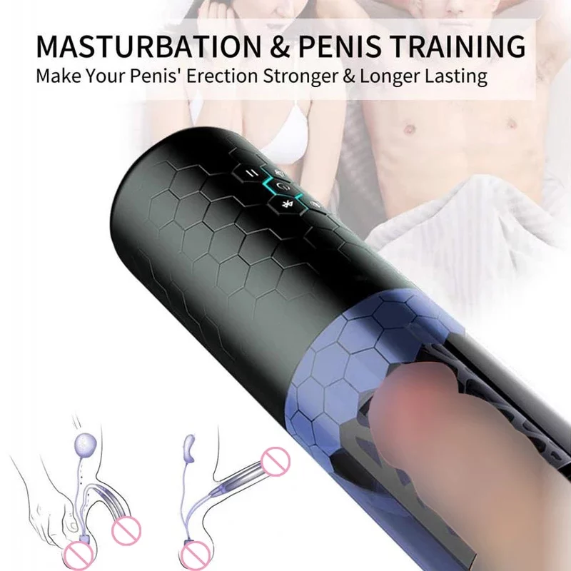 hands free masturbator electronic male masturbator