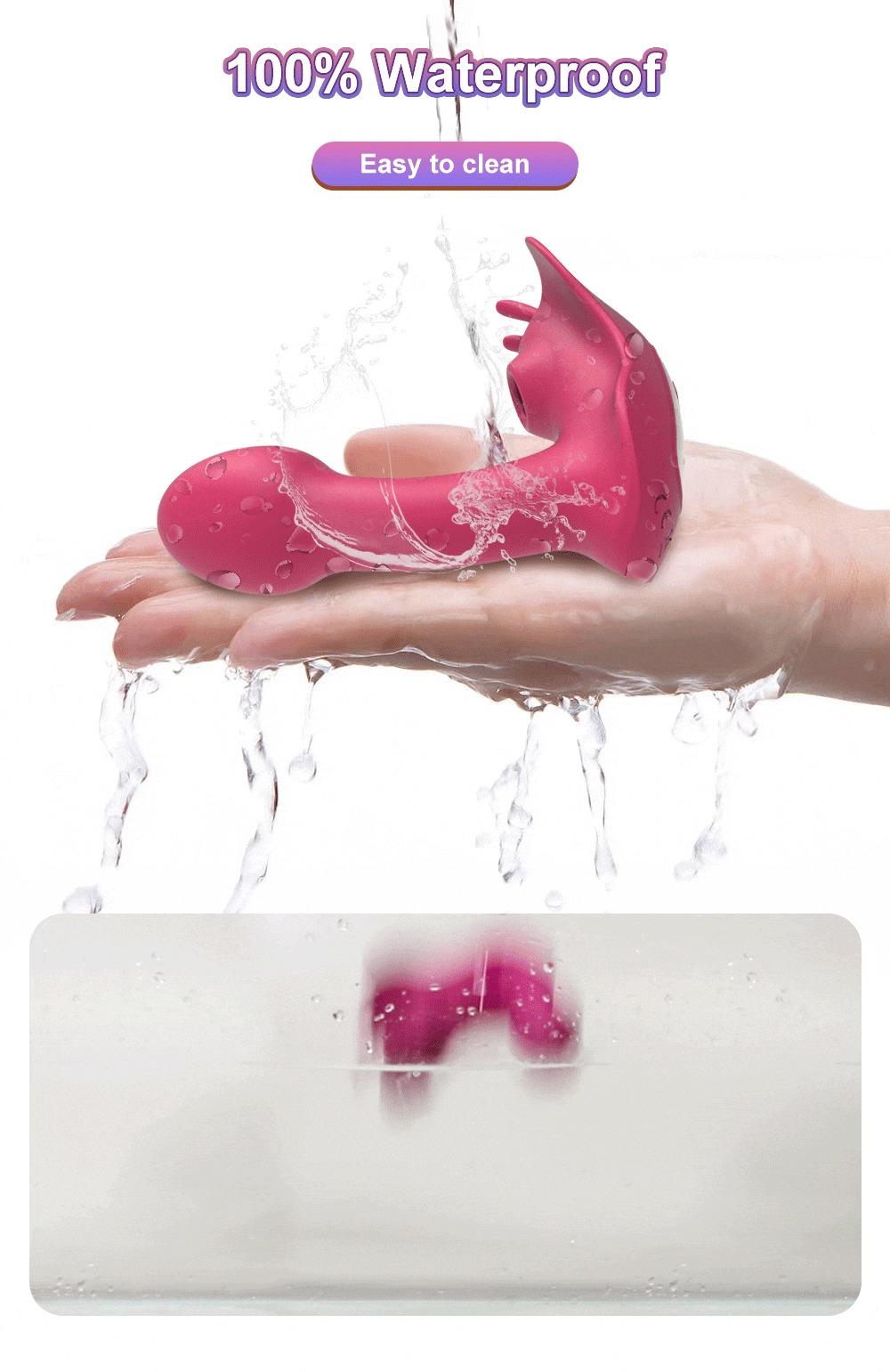 2022 new rose toy waterproof