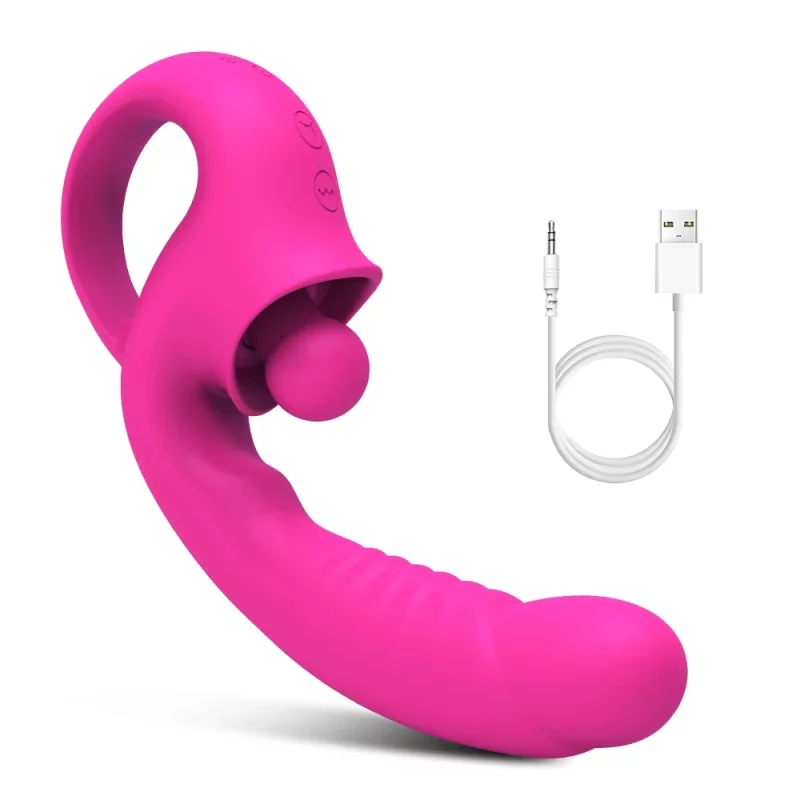 3 in 1 rose clitoral vibrator