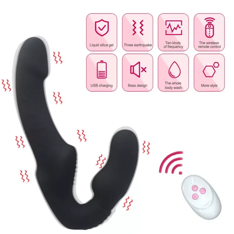 Best Double Ended Dildo liquid silica gel usb charging