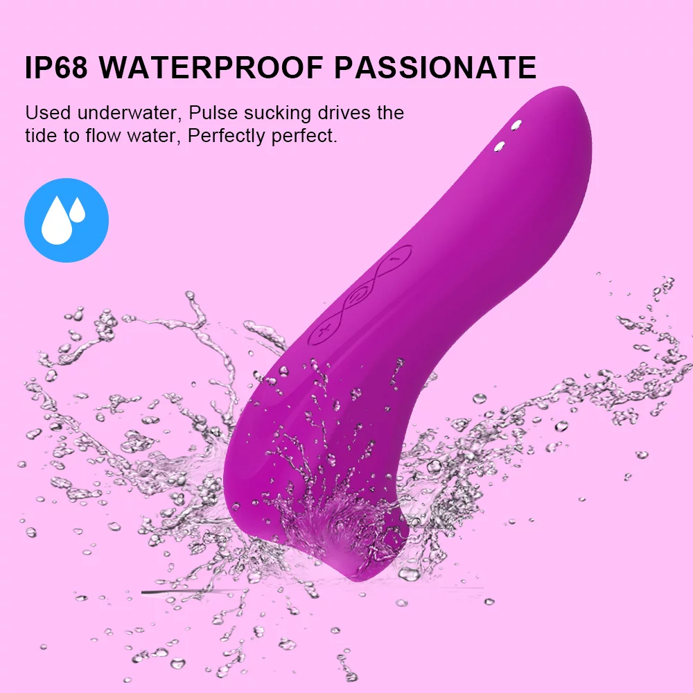 Clit Sucker Vibrator IP68 waterproof