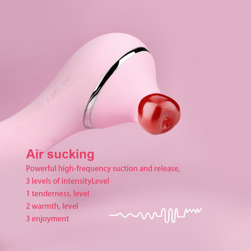 Clitoral Suction Heating Vibrator air sucking high frequency