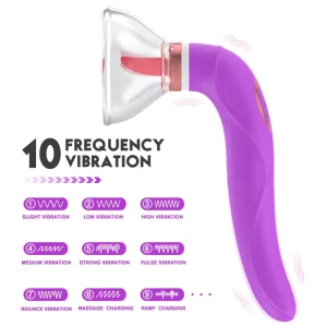 Electric Nipple Sucker 10 frequency vibration