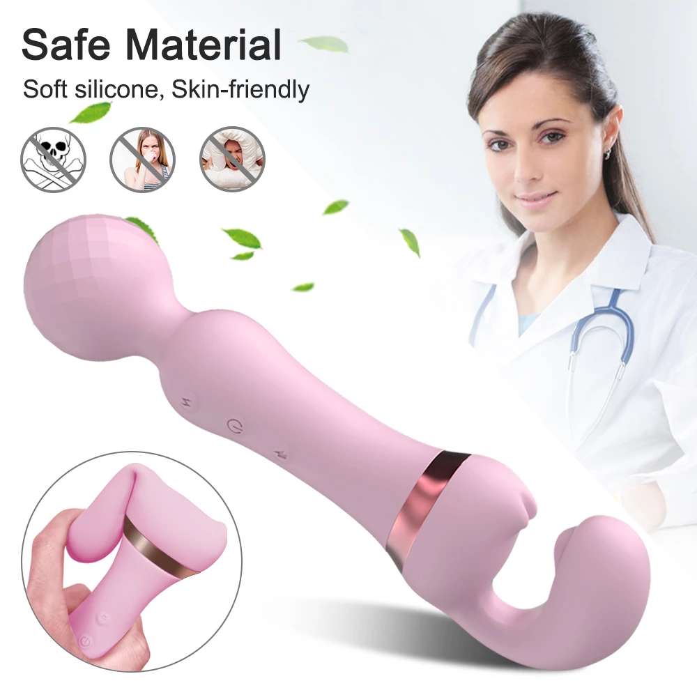 G Spot Wand Vibrator silicone material