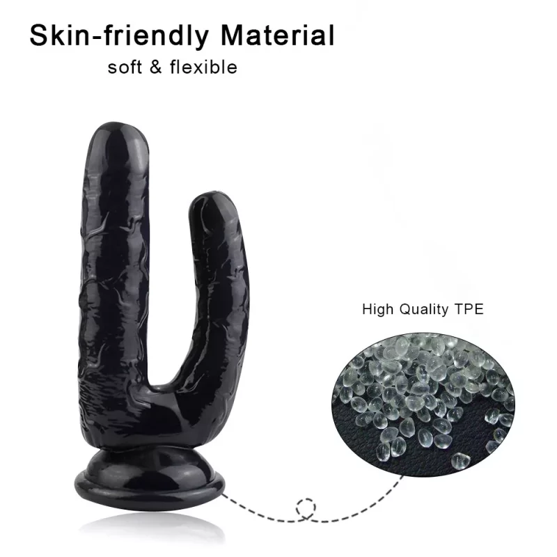 Long Double Ended Dildo high quality silicone