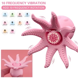 Nipple Massager 10 frequency vibration