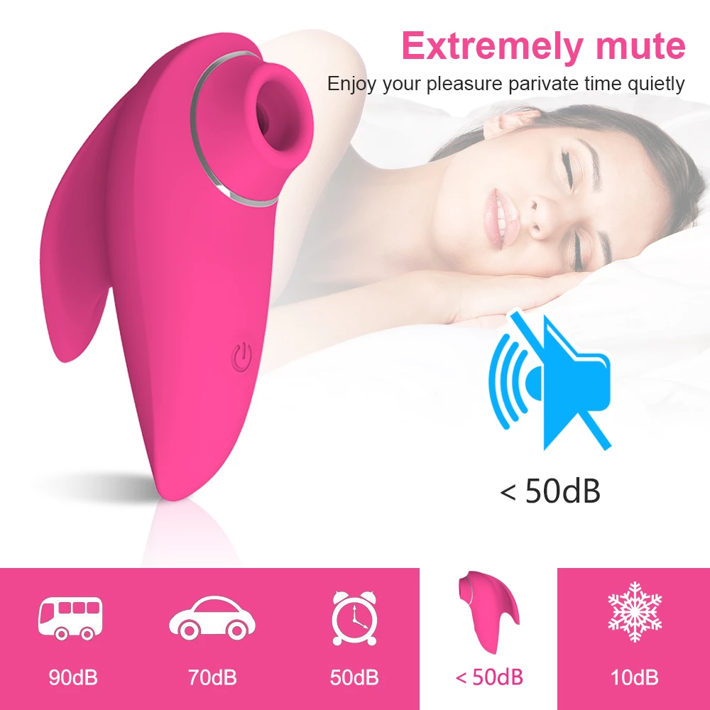 Nipple Sucker Vibrator extremely mute less than 50 db