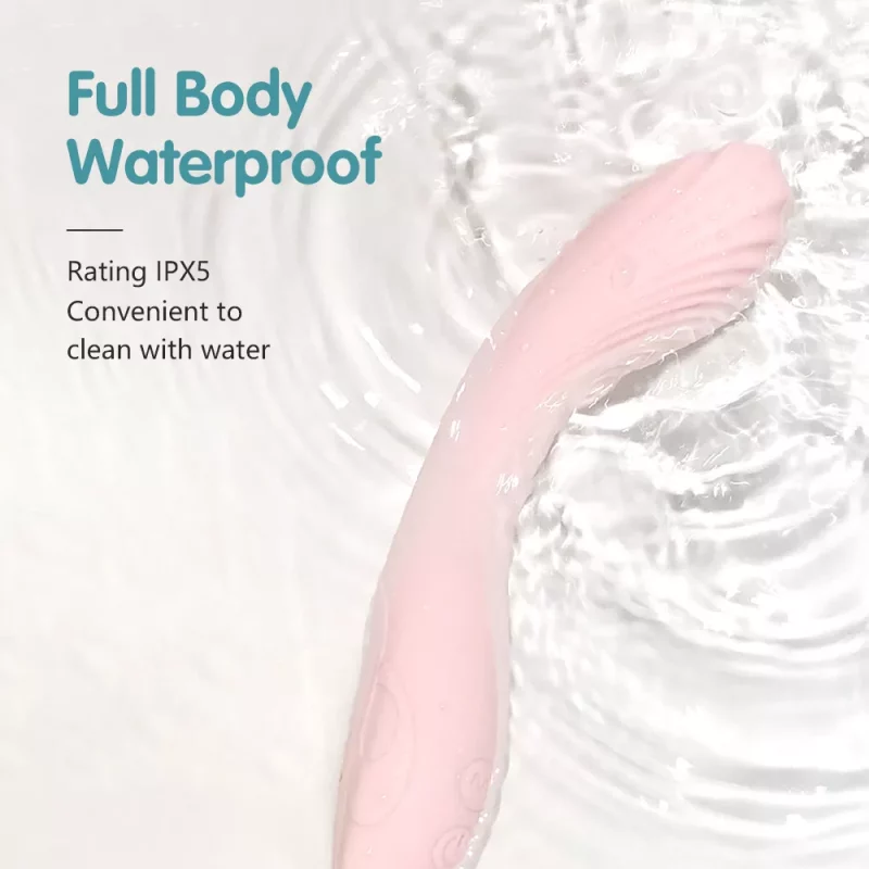 Silicone G Spot Vibrator full body waterproof