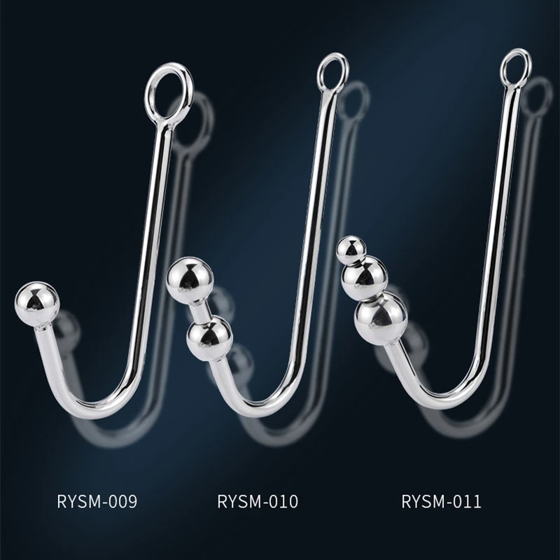 Stainless Steel Anal Hook insertion