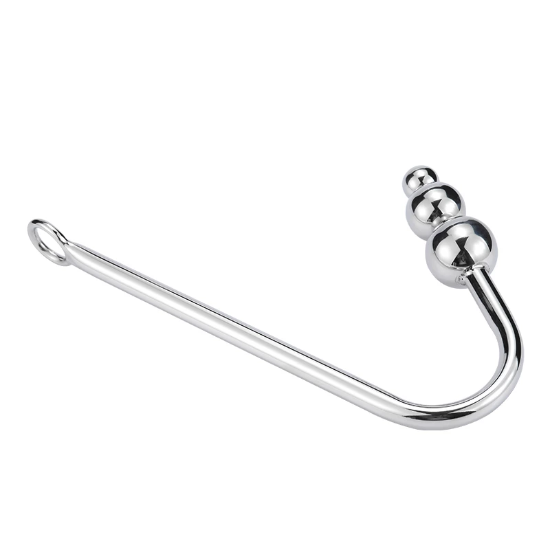 Stainless Steel Anal Hook with rope