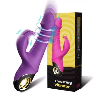 Thrusting Rabbit Vibrator for women