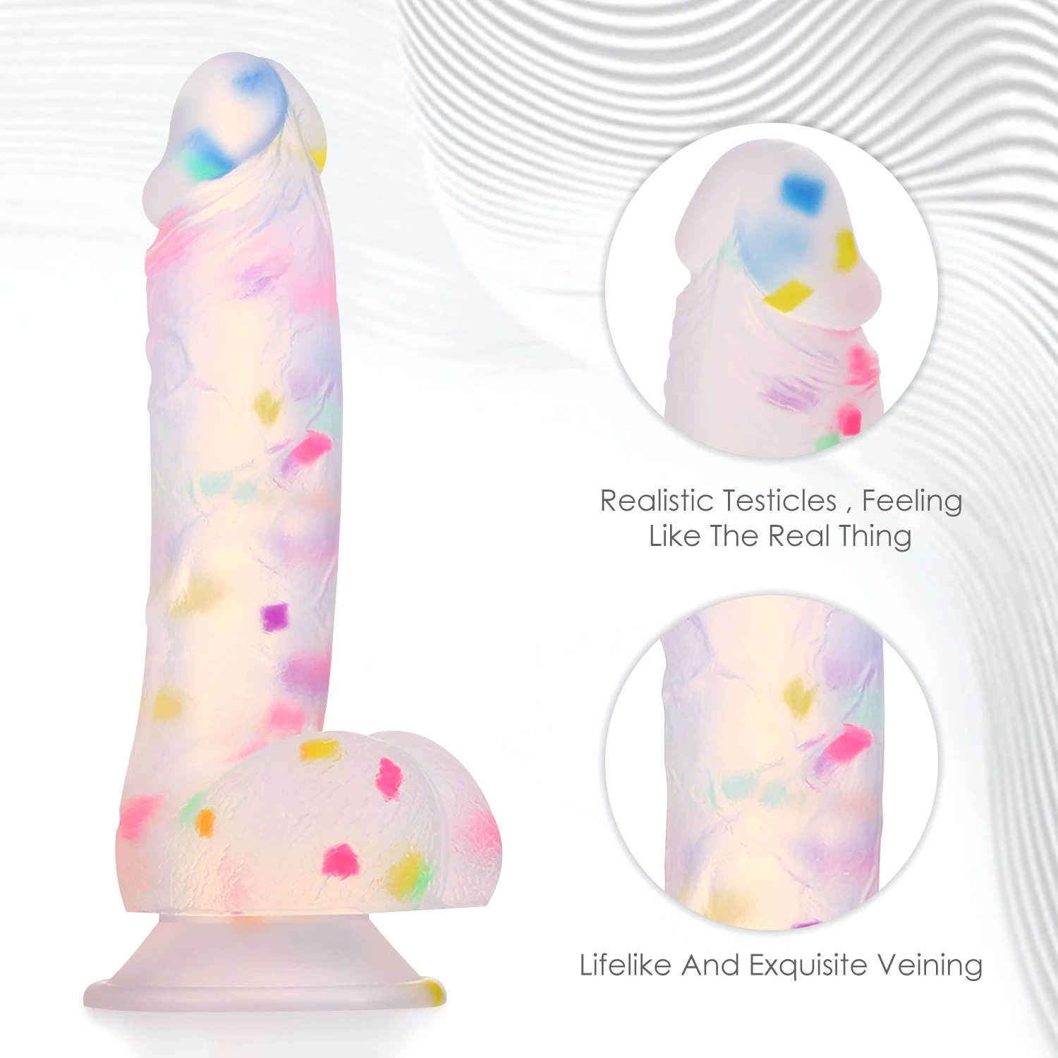 clear dildo in pussy silicone clear dildo