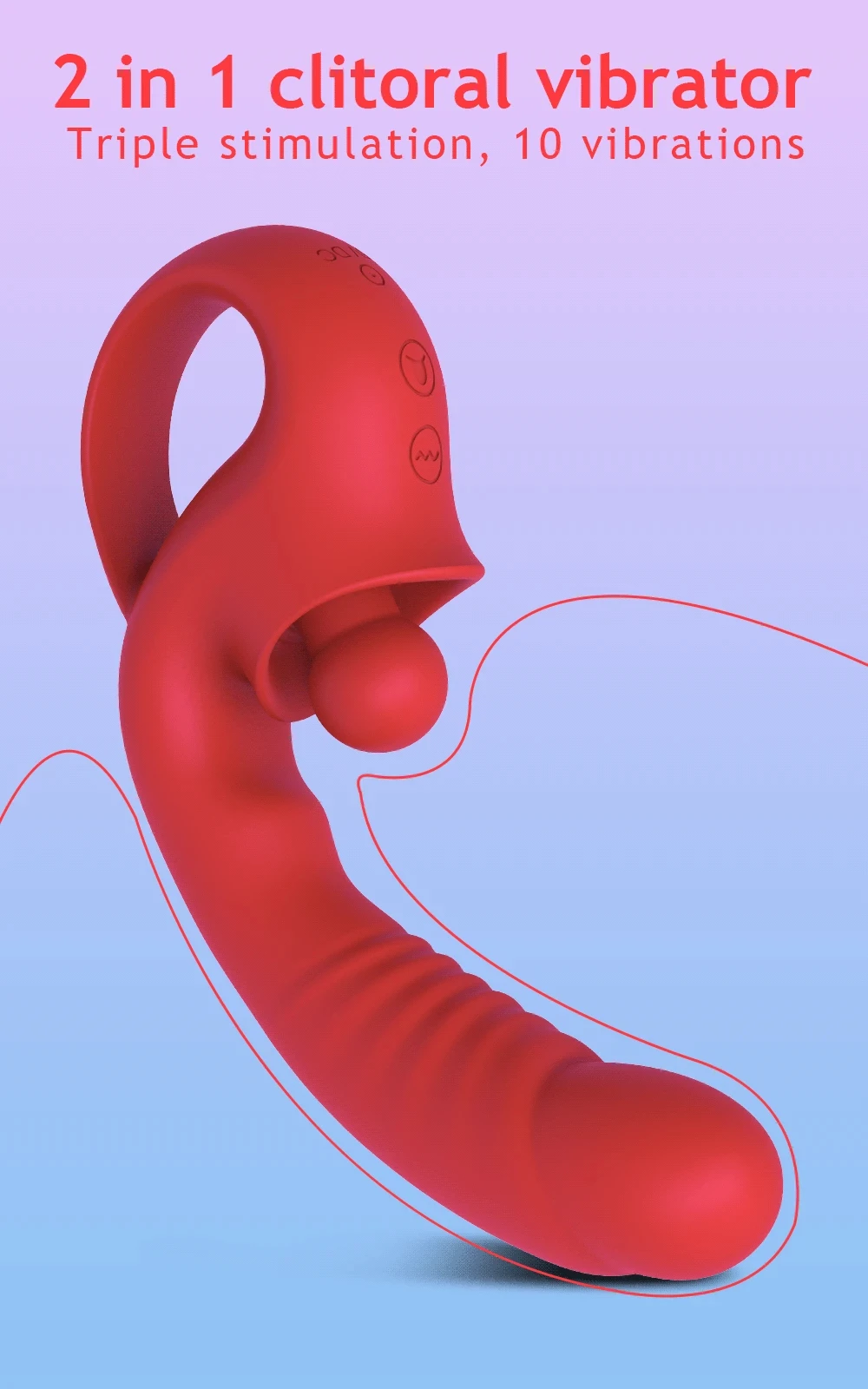 clitoral licking tongue vibrator