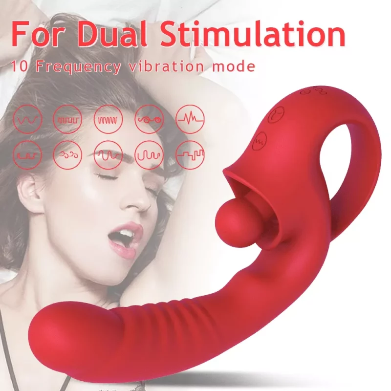 clitoral sucking licking vibrator