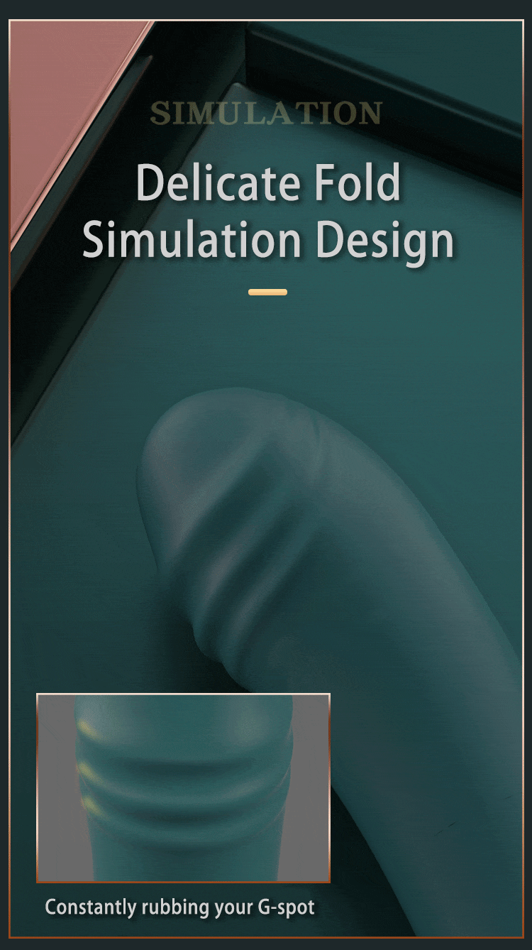 rotating rabbit vibrator delicate fold simulation design