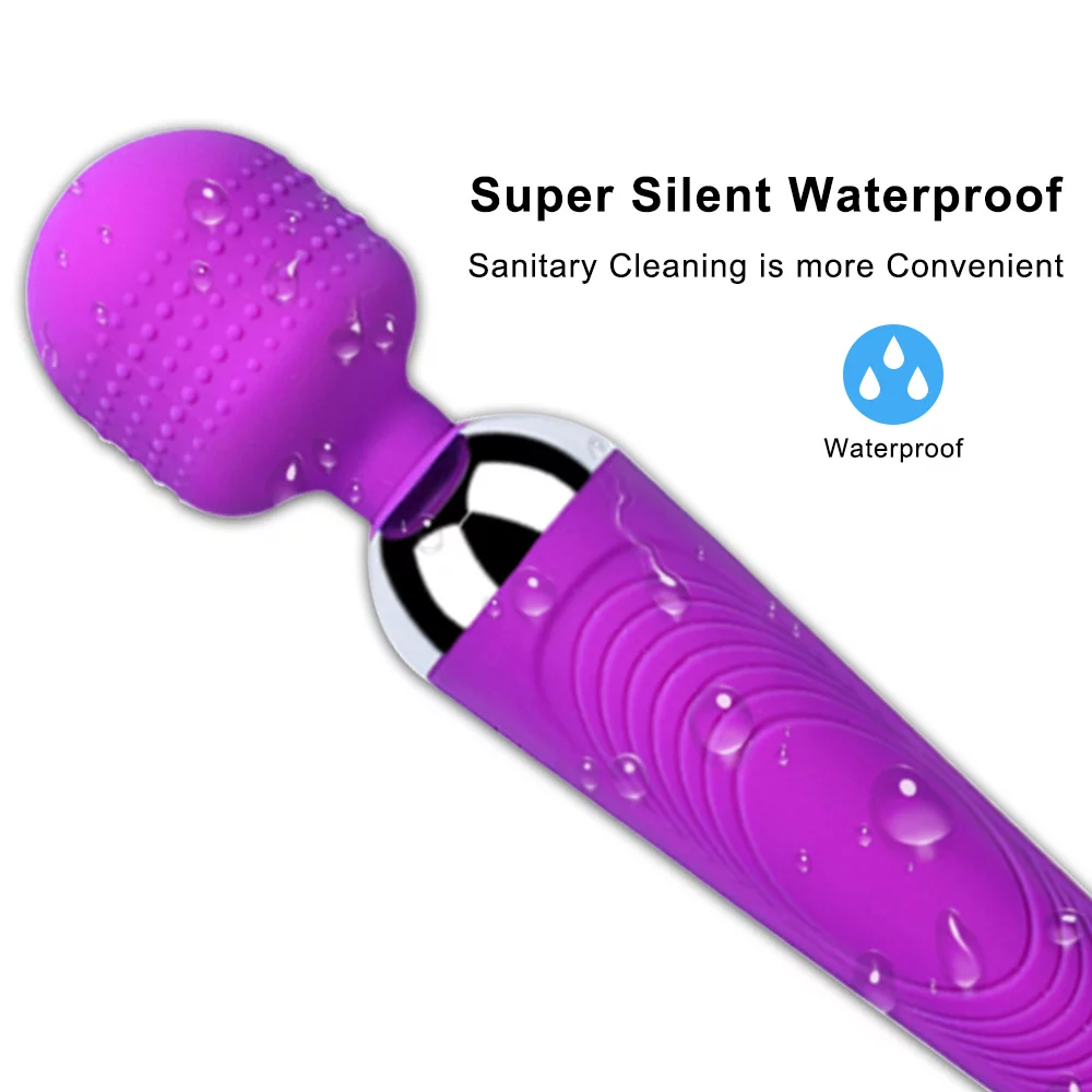 strongest wand vibrator silent waterproof itachimagic.com