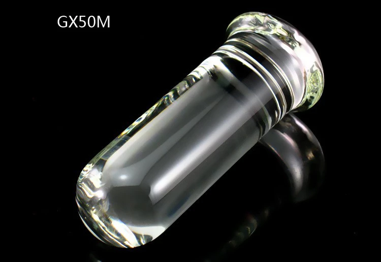 twisted clear dildo insertion