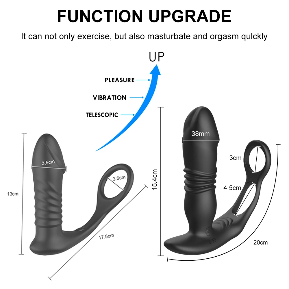vibratingn anal dildo
