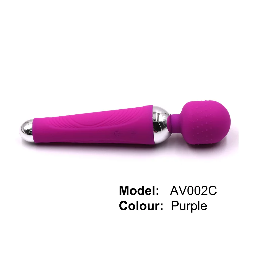 waterproof wand vibrator purple color