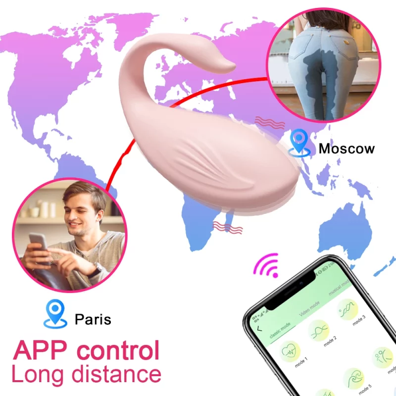 wearable g spot dildo app control long distance