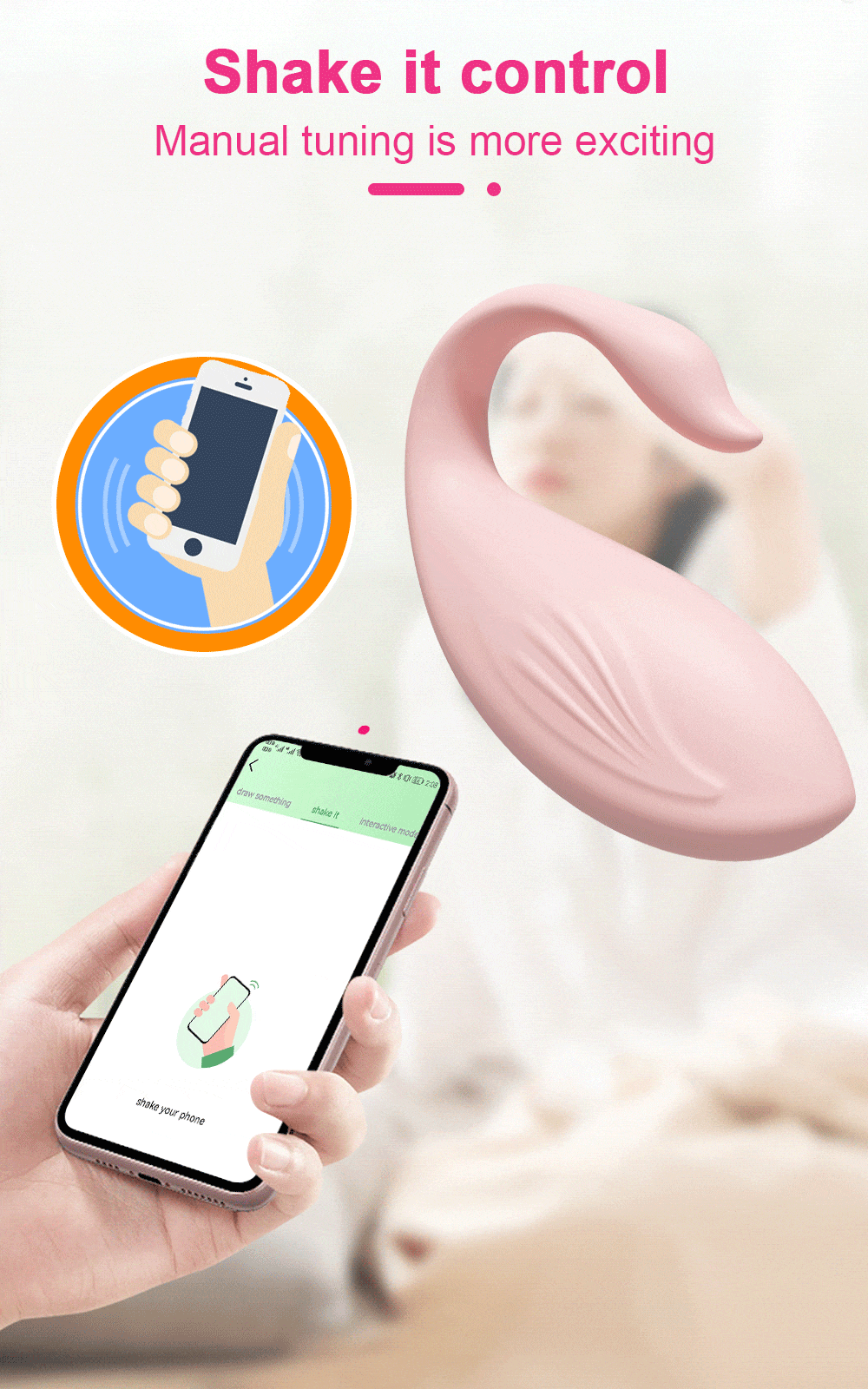 wearable g spot dildo cell phone control