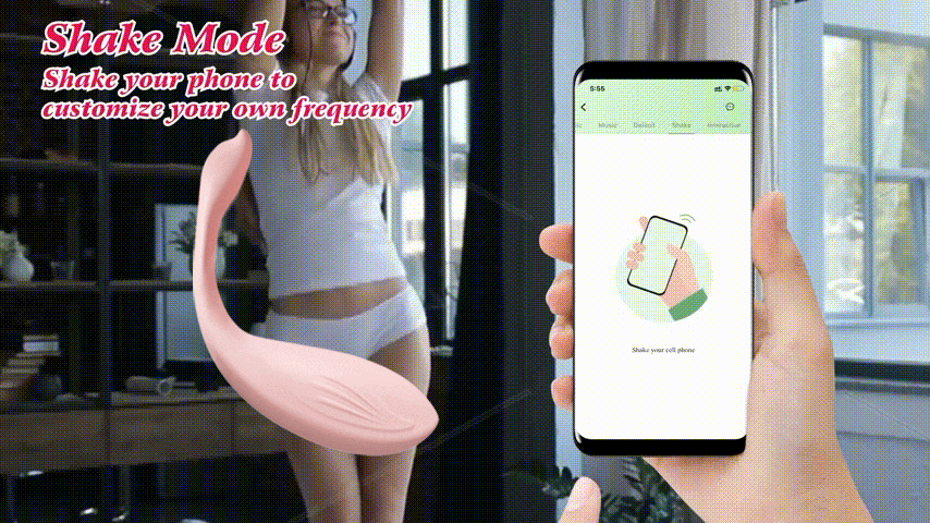 wearable g spot dildo shake your phone to your customize your frequency